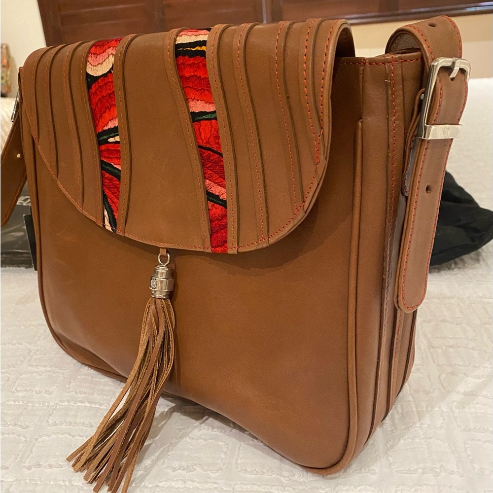 Pineda Covalin Istmo luxury leather crossbody handbag.
